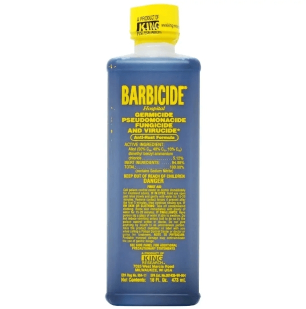 BARBICIDE DESINFECTANTE FUNGICIDA VIRUCIDA_PRIME BARBER SUPPLY