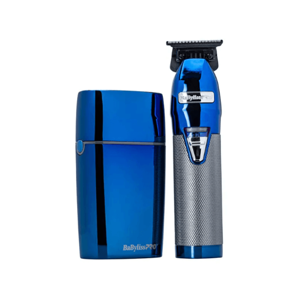 BaByliss BLUEFX Collection Combo Trimmer + Shaver_Prime Barber Supply