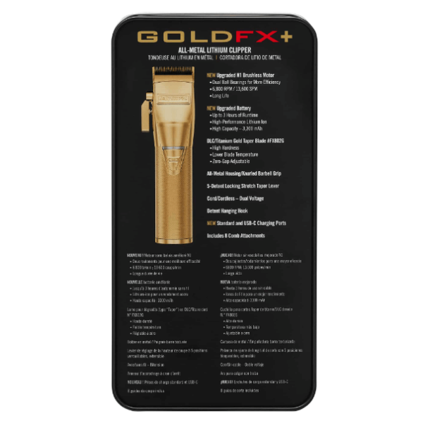 CLIPPER GOLDFX+ BABYLISS_Prime Barber Supply